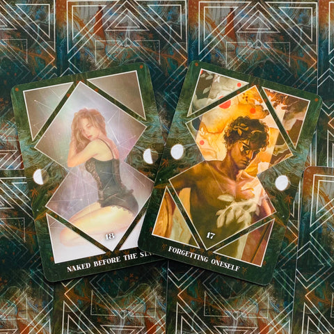Dark Mirror Oracle Deck by Laura Sava Lo Scarabeo Shadow Work Cards