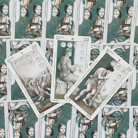 Leonardo Da Vinci Tarot Deck Cards Ghiuselev Atanassov Lo Scarabeo Ex58