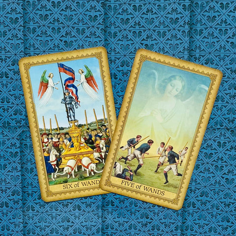Influence of the Angels Tarot Deck by Jody Boginski Barbessi US Games