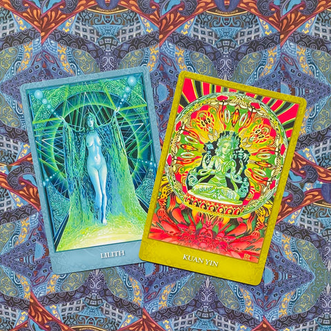 Mystic Sisters Oracle Deck 51 Cards by Emily Balivet US Games