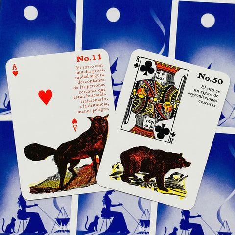 Gypsy Witch Fortune Telling Cards Spanish Deck by US Games New Sealed