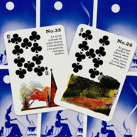 Gypsy Witch Fortune Telling Cards Spanish Deck by US Games New Sealed