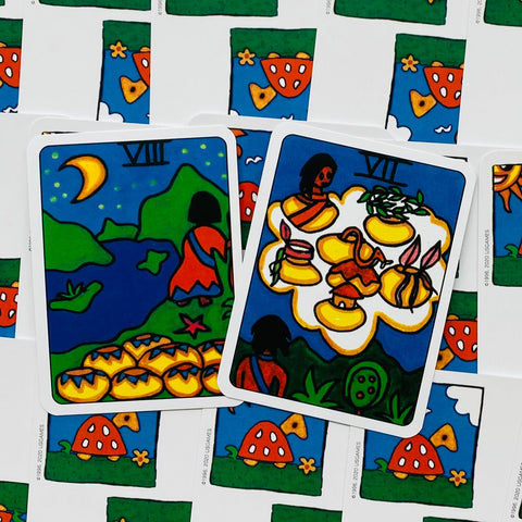 African Tarot Mini Deck 78 Cards with Guidebook by U.S. Games Systems