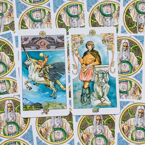 The Sorcerers Tarot Deck 78 Cards by Antonella Castelli Lo Scarabeo