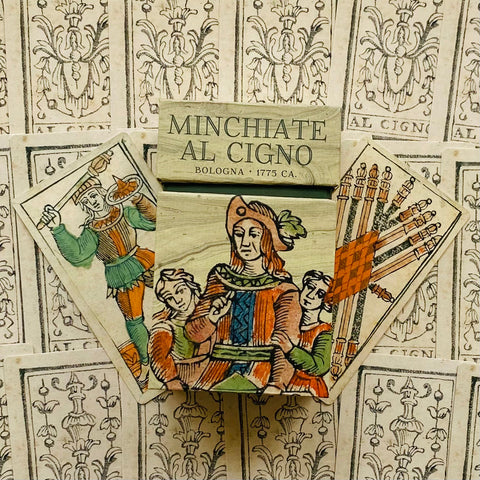 Minchiate Al Cigno Cards Deck Lo Scarabeo Limited Edition Bologna 1775 Ca NEW