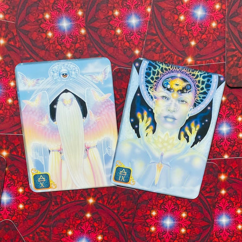 Pocket Dreams of Gaia Tarot Deck 81 Cards by Ravynne Phelan Blue Angel