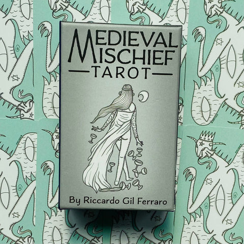 Medieval Mischief Tarot Cards Deck US Games Systems By Riccardo Gil Ferraro NEW
