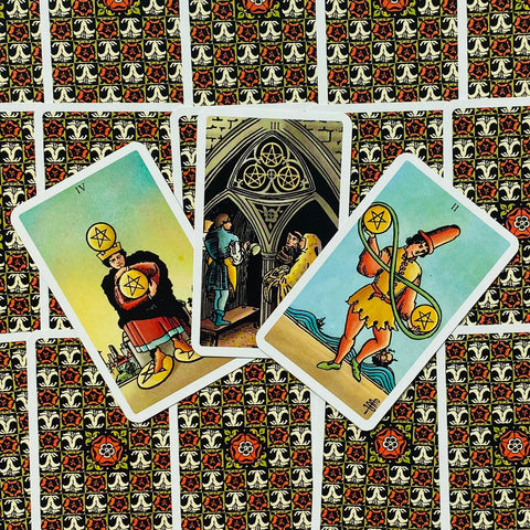 Radiant Wise Mini Tarot Cards Deck Esoteric Fortune Telling Lo Scarabeo NEW