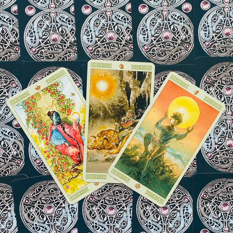 Vikings Tarot Deck Cards Esoteric Fortune Telling Lo Scarabeo NEW