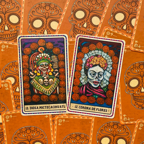Dia De Los Muertos Oracle Deck 44 Cards & Guidebook by Kelly Sullivan Walden