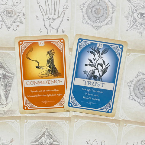 Magickal Spellcards Tarot Cards Deck Lucy Cavendish Blue Angel Msc45