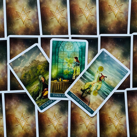 Thelema Mini Tarot Deck by Lo Scarabeo 78 Cards with Guidebook New