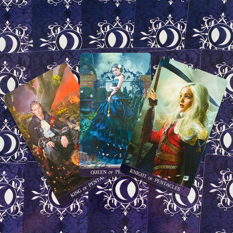 Tarot De La Nuit Carole Card Deck Anne Eschenazi Esoteric Telling Lo Scarabeo