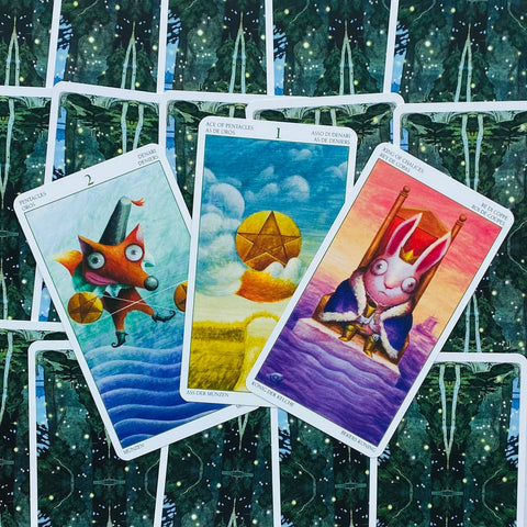 Tarot Of The Magical Forest Deck Cards Esoteric Fortune Telling Lo Scarabeo NEW