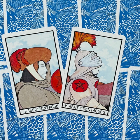 Aquarian Tarot Tin Box Deck Cards D. Palladini Esoteric US Games Systems NEW