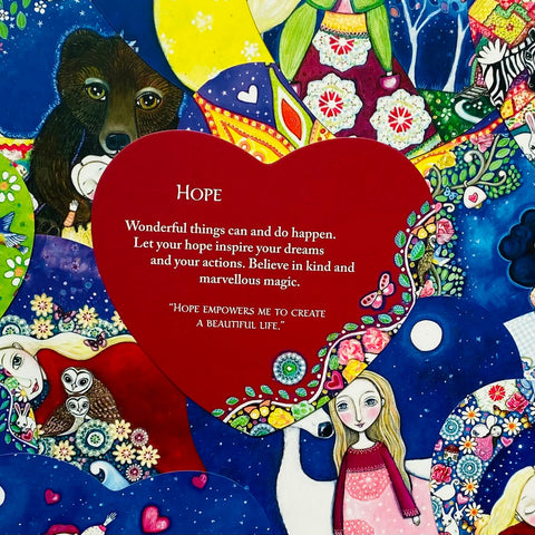 The Enchanted Heart Oracle Cards Deck Blue Angel Alana Fairchild Healing NEW