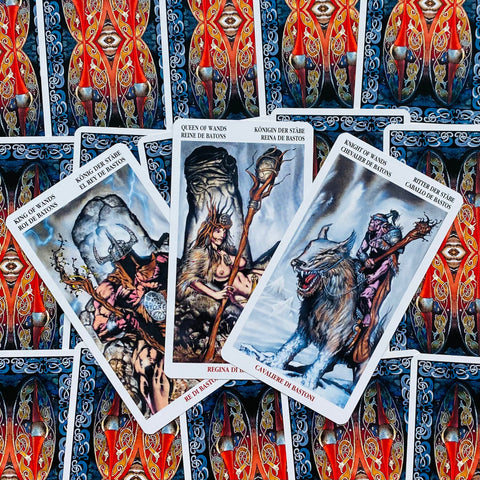 Celtic Tarot Card Deck Lo Scarabeo 78 Cards with Guidebook New