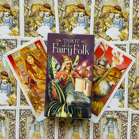 Tarot Of The Fairy Folk Cards Deck Lo Scarabeo Rachel Paul Refined Edition NEW