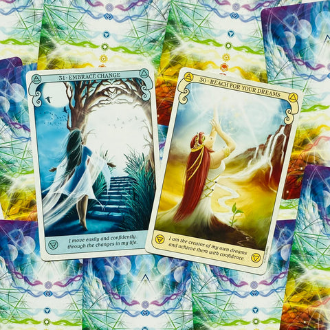 Conscious Spirit Oracle Cards Deck Esoteric Telling Dreyer US Games Systems NEW