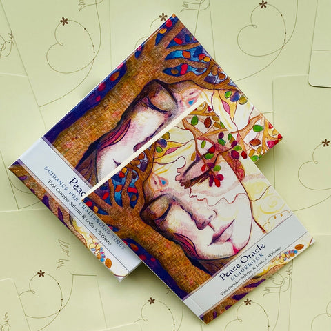 Peace Oracle Deck Cards Toni Carmine Esoteric Telling Blue Angel NEW