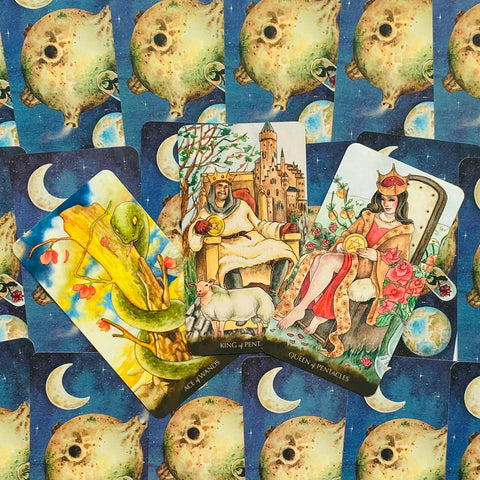 Little Prince Tarot Deck Cards Rachel Paul Martin Rossi Lo Scarabeo Ex249