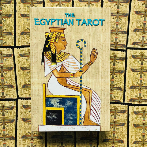 The Egyptian Tarot Cards Deck And Book Lo Scarabeo Esoteric Fortune Telling NEW