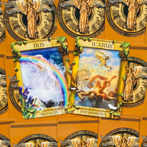 Greek Mythology Reading Cards And Bag Oracle Deck Findhorn Esoteric Ancient With Bag