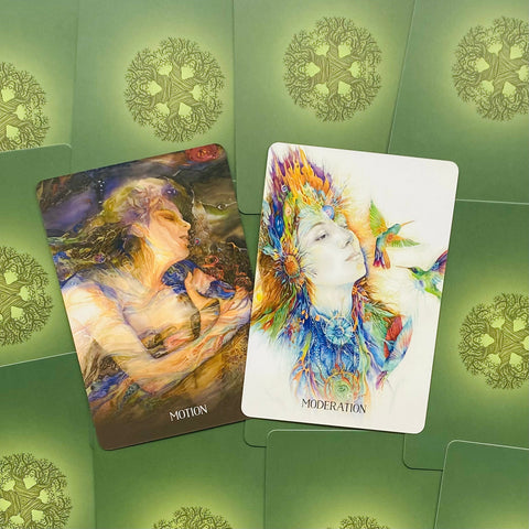 Sacred Earth Oracle Cards Deck Unity Revision Revolution Blue Angel Esoteric NEW