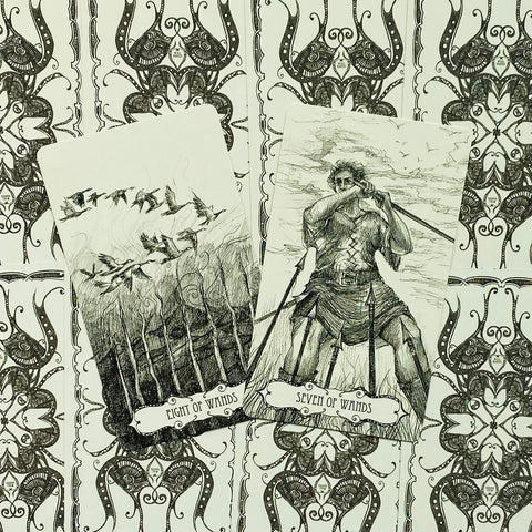 Tarot Of The Abyss Cards Deck Esoteric Ana Tourian US Games Systems Fortune NEW