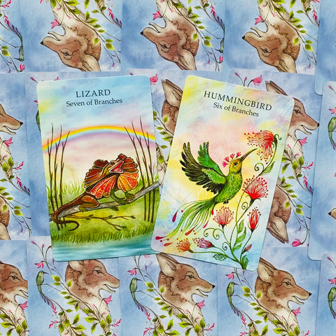 Spirit Animal Tarot Cards & Book Cico Books By Dawn Brunke & Ola Liola NEW