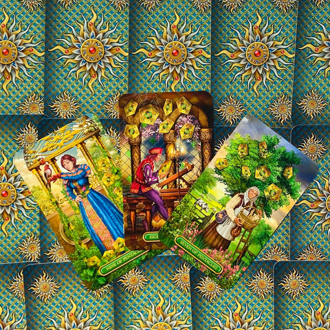 Gilded Tarot Royale Cards Deck Ciro Marchetti Barbara Moore Llewellyn NEW