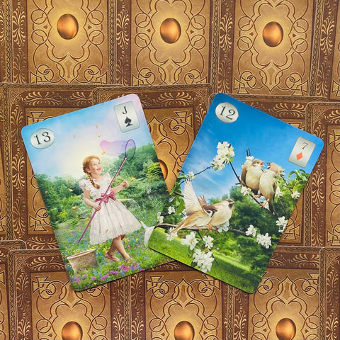 Thelema Lenormand Oracle Deck Cards Esoteric Telling Lo Scarabeo NEW