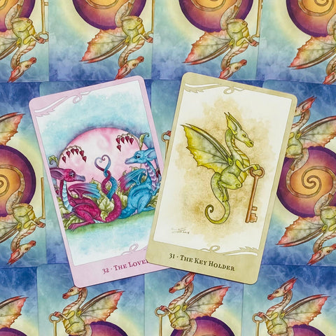 For the Love of Dragons Oracle Deck & Guidebook by Amy Brown US Games