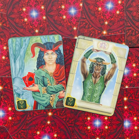 Pocket Dreams of Gaia Tarot Deck 81 Cards by Ravynne Phelan Blue Angel