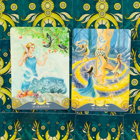 Goddess Temple Oracle Cards Deck by Lo Scarabeo 45 Card Set New Sealed