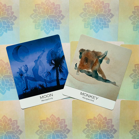 Nature & Soul Yoga Wisdom Cards Deck by US Games with Guidebook