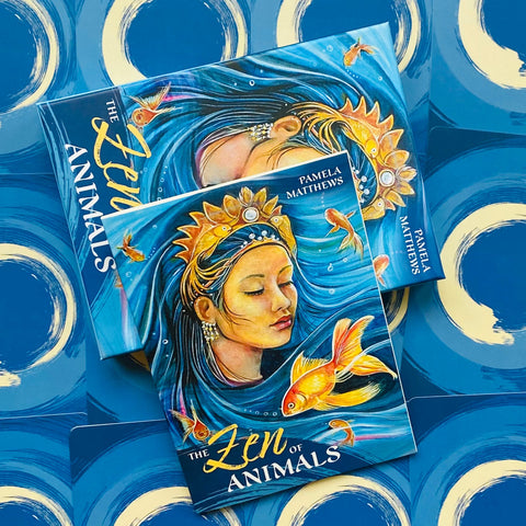 The Zen Of Animals Oracle Cards Natural Wisdom Pamela Matthews Blue Angel Zen36