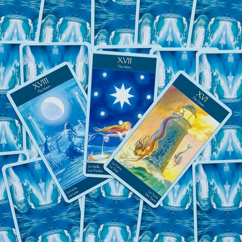 Tarot of Mermaids 78-Card Deck by Lo Scarabeo with Guidebook New