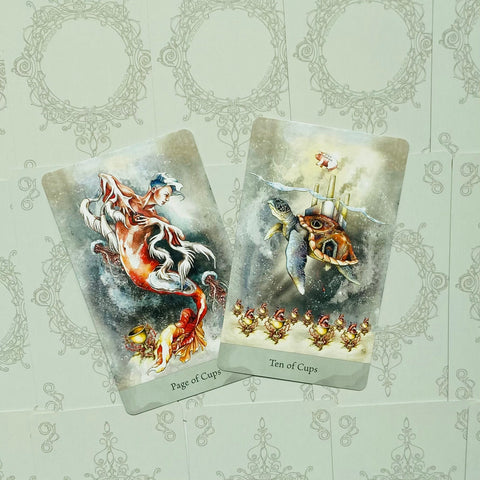 Lorenzi Tarot 78-Card Deck & Full-Color Guidebook Set by US Games Systems