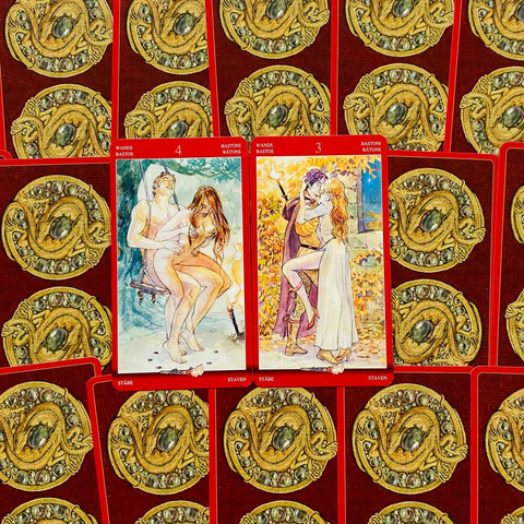 Tarot Of Sexual Magic Deck Cards Tuan Esoteric Fortune Telling Lo Scarabeo NEW