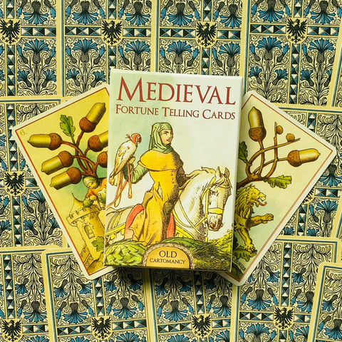 Medieval Fortune Telling Cards Lo Scarabeo Old Cartomancy Playing Cards NEW