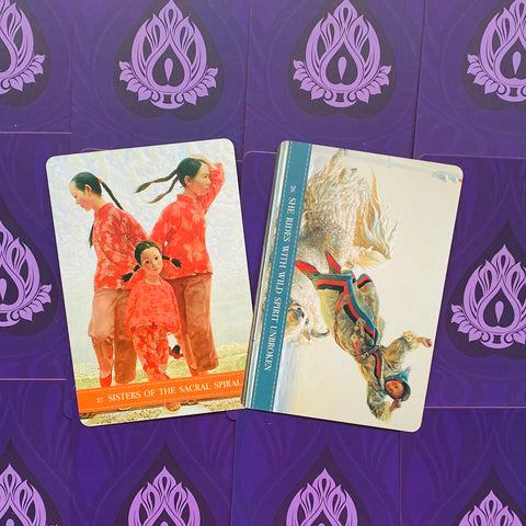 Wild Kuan Yin Oracle Cards Deck The Velvet Goddess Edition Blue Angel NEW
