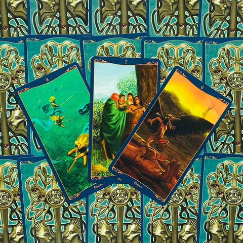 Tarot of the Celtic Fairies Deck by Lo Scarabeo, 78 Cards & Guidebook