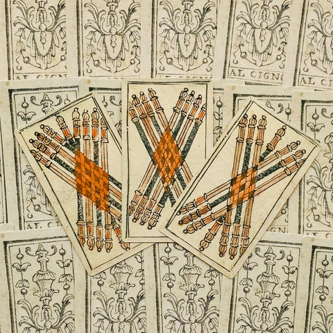 Minchiate Al Cigno Cards Deck Lo Scarabeo Limited Edition Bologna 1775 Ca NEW