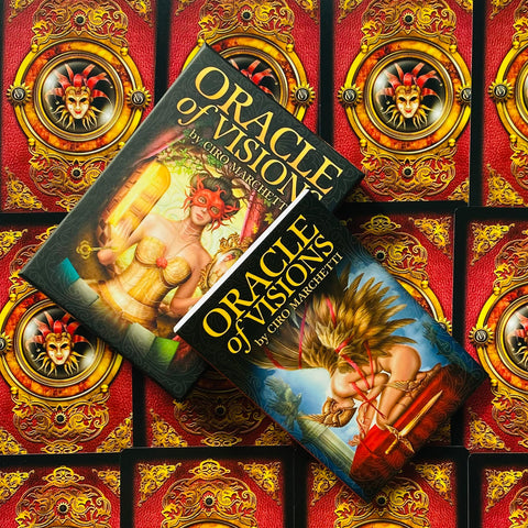 Oracle of Visions Oracle Cards Deck by Ciro Marchetti w/ Guidebook