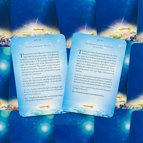 The Keys To The Universe Cards Findhorn Press Diana Cooper Kathy Crosswell With Bag