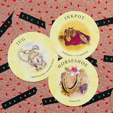 Tea Leaf Fortune Cards Deck Rae Hepburn Oracle with Guidebook US Games