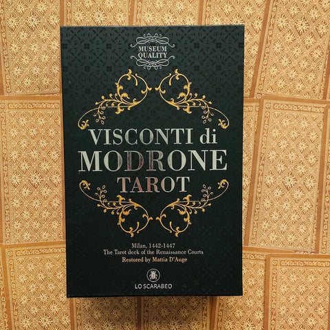 Visconti Di Modrone Tarot Cards Deck Lo Scarabeo Museum Quality Line Sp11