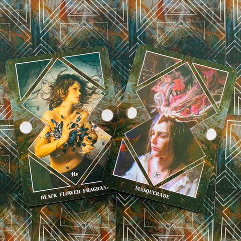 Dark Mirror Oracle Deck by Laura Sava Lo Scarabeo Shadow Work Cards