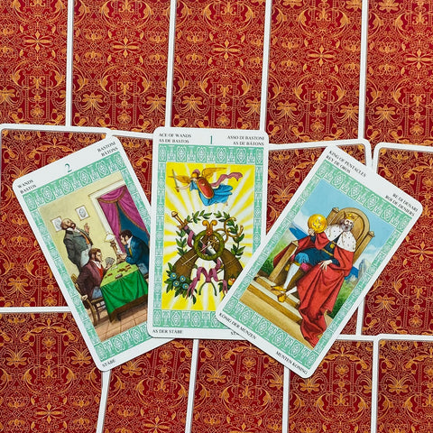 Lo Scarabeo Lenormand Tarot Deck 78 Cards Fortune Telling Divination